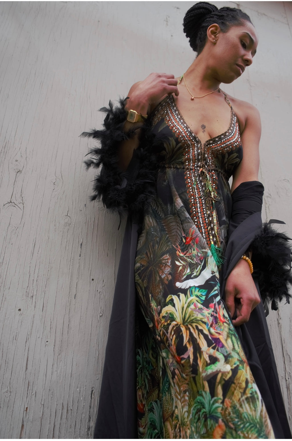 Kenya halter Dress