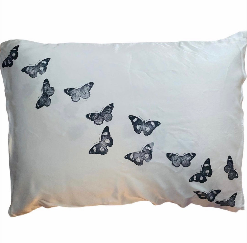 Pure White Silk Pillowcase