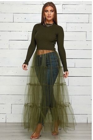 Talismanic Tulle Dress