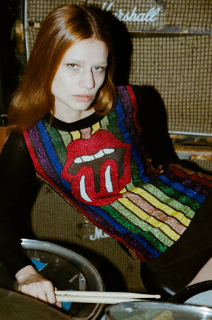 she's a rainbow sweater  Limited Edition The Rolling Stones Official