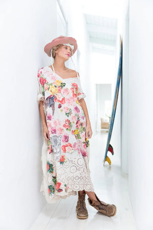 Magnolia pearl Appliqué Mattie Belle Dress