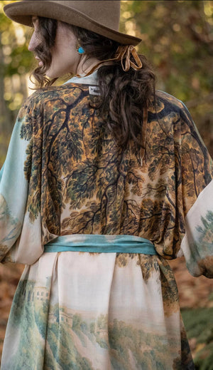 MARKET OF STARS AWAKENING Long Duster Kimono