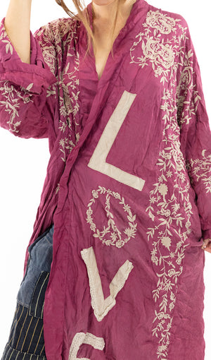 Magnolia pearl modal satin blessed kimono jacket 505